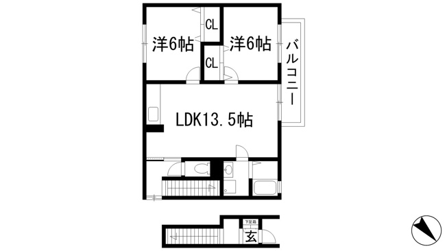 【間取り】 | 櫻井タウンハウス