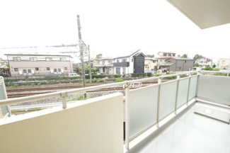 【バルコニー】 | ブライトネス北鴻巣 | ※同タイプの別の部屋の写真です。