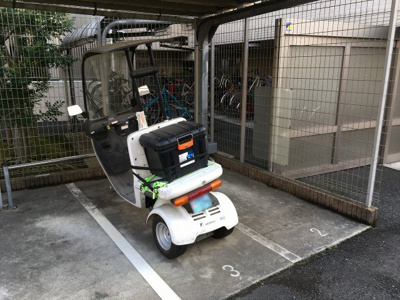 【その他共用部分】 | パークホームズ高津 | バイク置場