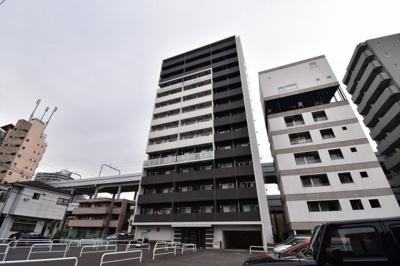 【外観】 | メインステージ蒲田Ⅵエグザ | 13階・南東向きバルコニー・角部屋！床暖房付で冬でも快適です♪