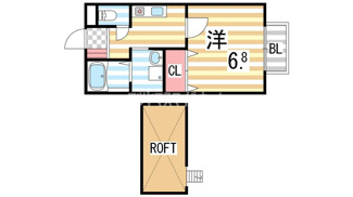 【間取り】 | オレンジハイツ
