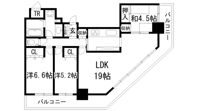 【間取り】 | ザ・宝塚タワー