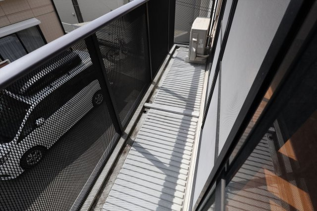 光ハウス　Ａ棟のバルコニー