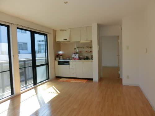 光ハウス　Ｂ棟の居間・リビング