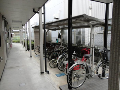 【外観】 | エトワール | ☆屋根付き駐輪場☆