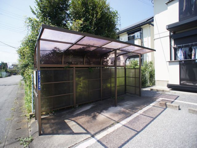 【その他共用部分】 | ラフォーレ・ハピネスＡ | 屋根付きの駐輪場があります♪