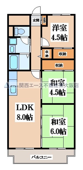 【間取り】 | サンプラザ新石切