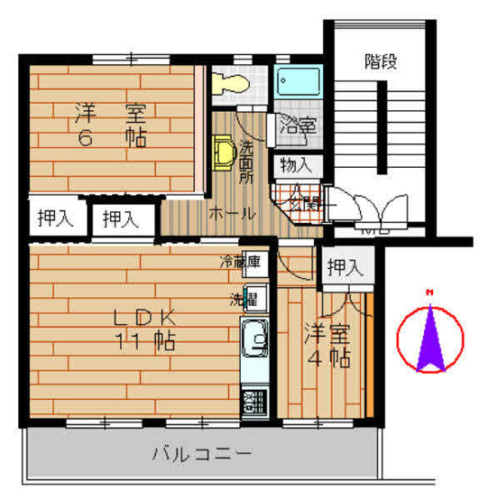 【間取り】 | 新多聞第２住宅