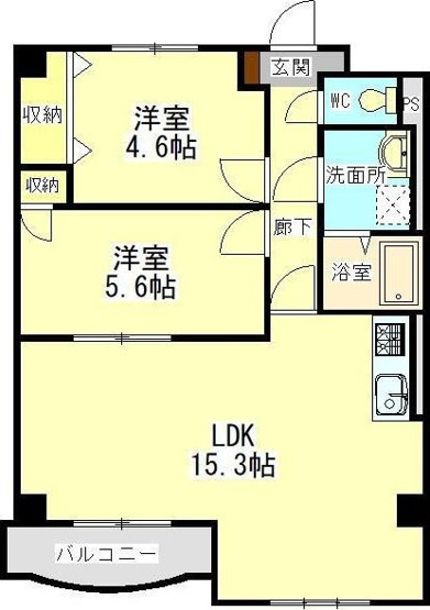 【間取り】 | パステル大井手
