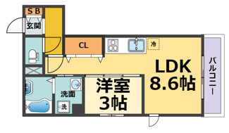 【間取り】 | ＣＬⅡ | ＣＬⅡ