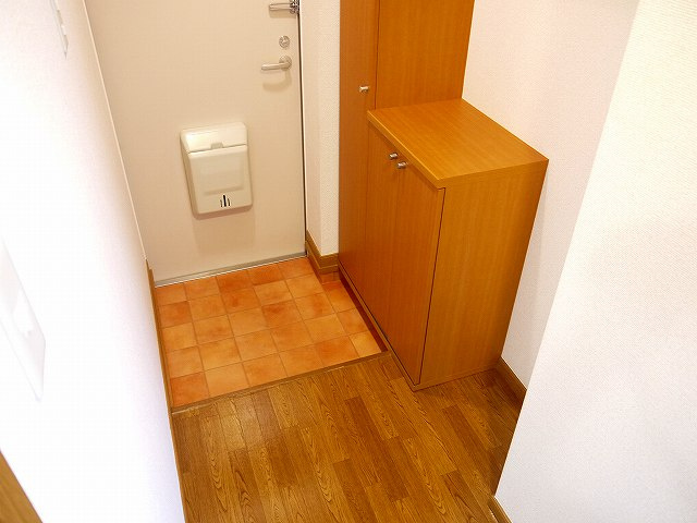 ブランドール　Ｂ（磯城郡）の玄関|シンプルで使いやすい玄関です
