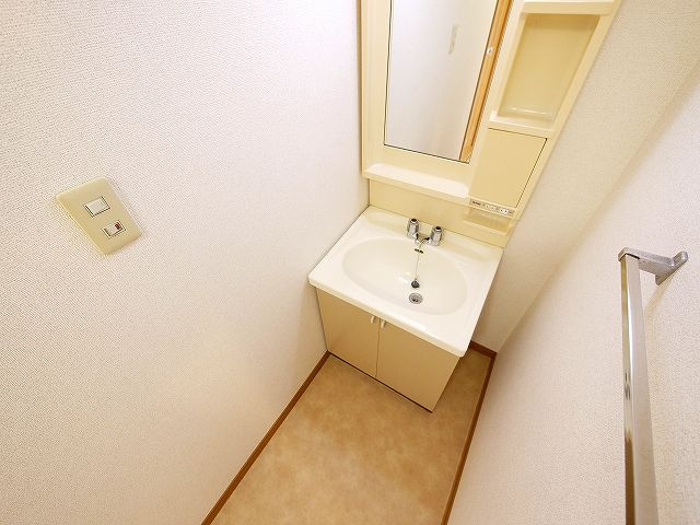 パークサイドコート１の洗面所|洗面所です
