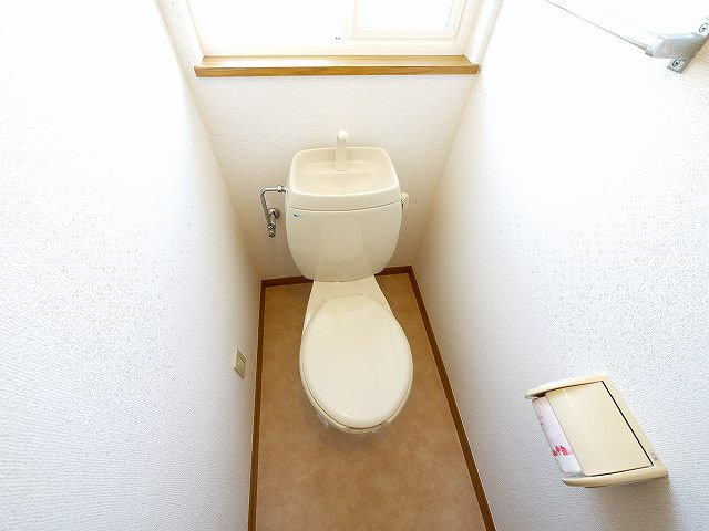 パークサイドコート１のトイレ|シンプルで使いやすいトイレです