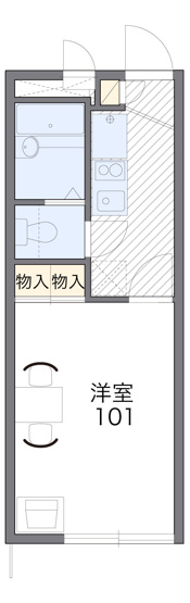 【間取り】 | 美野島Ⅰ