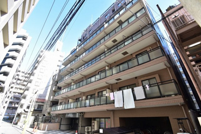 【外観】 | マイキャッスル鶴見中央 | JR京浜東北線「鶴見」駅徒歩6分！京急線「京急鶴見」駅徒歩5分の2路線2駅利用可能！