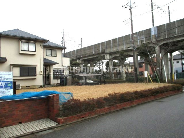 八千代市緑が丘５丁目　土地　南西角地につき陽当り良好の外観