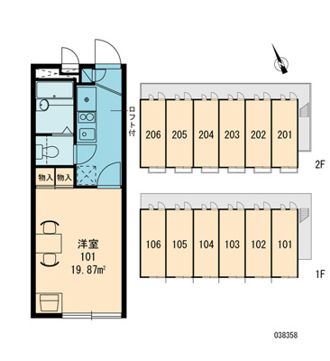 【区画図】 | 美野島Ⅱ