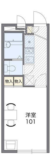 【間取り】 | 美野島Ⅱ