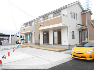 【外観】 | 建物外観を気になさる方へ、見た目の良い物件です。多棟現場です。完成済。価格変更です。