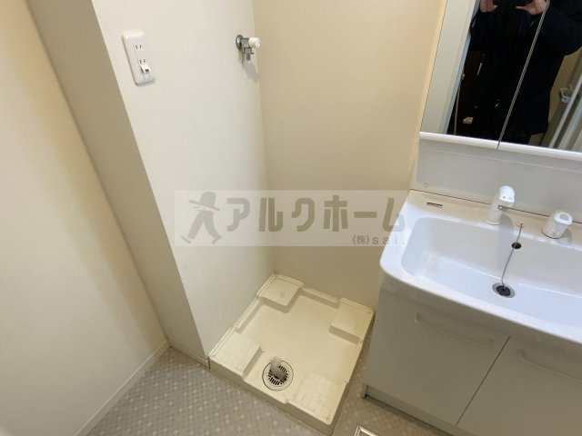 ベルリード稲山の洗面所