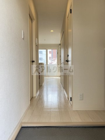 ベルリード稲山の玄関