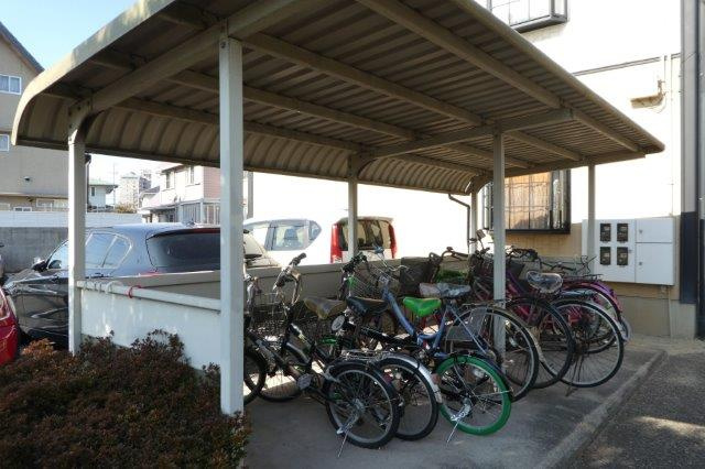 ウインディア大島Ａのその他共用部分|自転車置き場