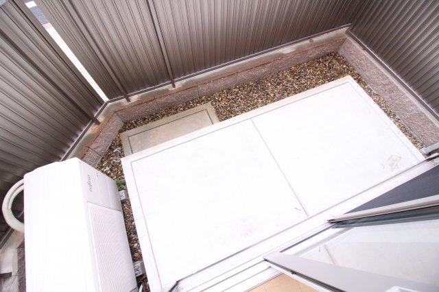 クレールわかばのバルコニー