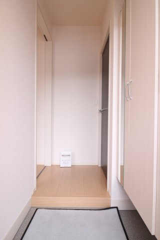 クレールわかばの玄関