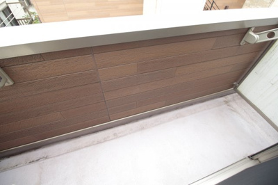 【バルコニー】 | AQUE15 | 洗濯物もしっかり干せます。