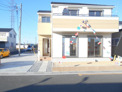 【外観】 | さいたま市　緑区　美園　全9棟　9号棟　45坪　角地 | 外観も気になるポイント。3580から3380万円に価格変更です。