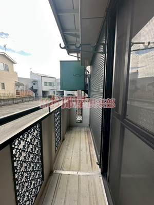 コーポ・アゼリアのバルコニー|バルコニー付きです