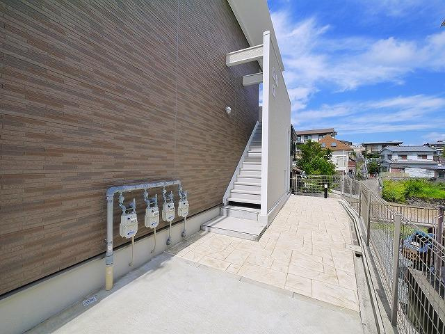 サンセール辻のエントランス