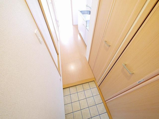 サンセール辻の玄関|ゆったりとした玄関です