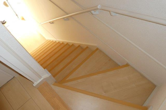 クラールグルンの内装|階段