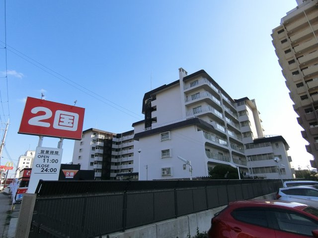 ユニハイツ朝霧の外観