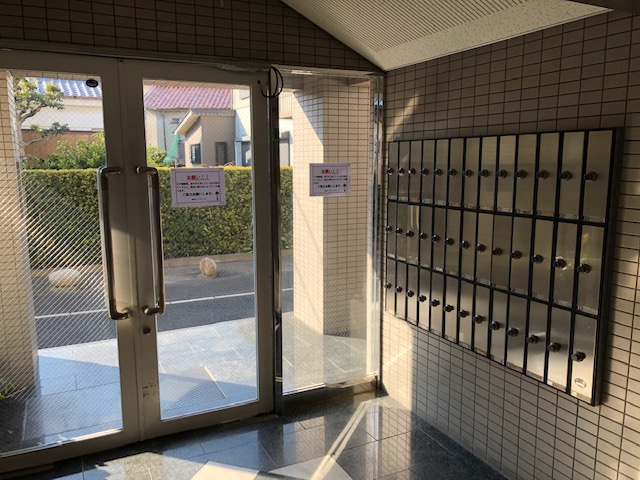 プレステージ住吉のエントランス|エントランスです