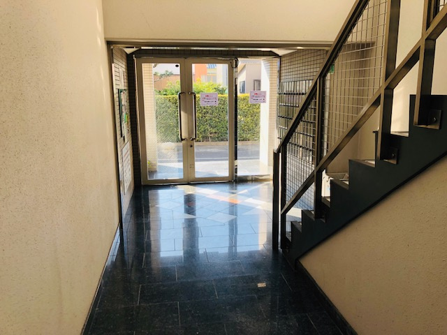 プレステージ住吉のロビー|建物の内部です