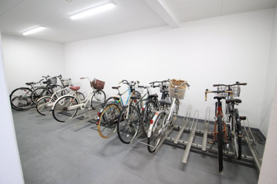 【その他共用部分】 | アップルホームズ昭和町 | 駐輪場