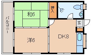 【間取り】 | コーポ332 | ※間取りと現況が異なる場合、現況を優先とします。