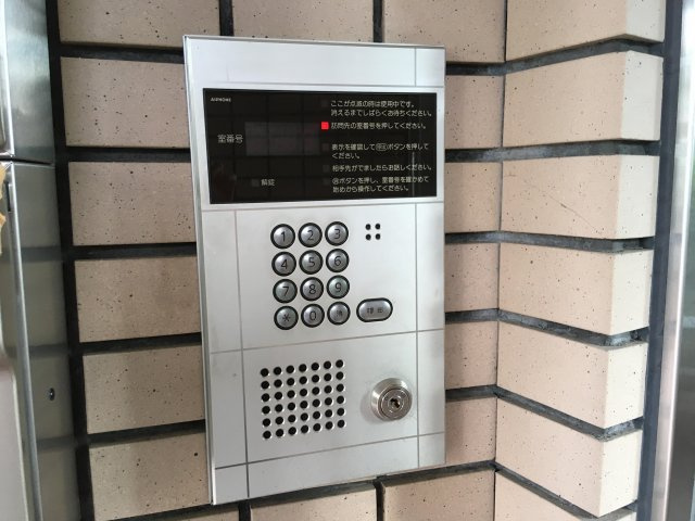 カルチェラタン石橋Ⅱのエントランス|オートロック