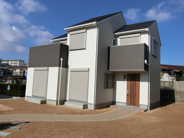 垂水区多聞台2丁目 　新築戸建の外観|なかなかのデザイン　かっこいいです