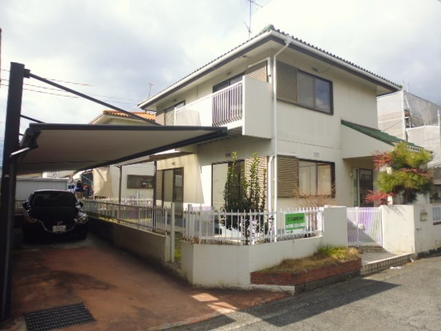 岡山市北区撫川の一戸建ての外観