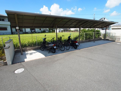 【その他共用部分】 | アンジュール | 駐輪場