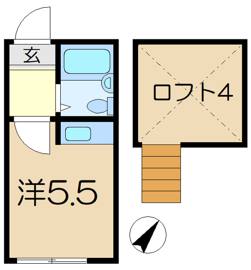 【間取り】 | プラザドゥパナーシＡ棟