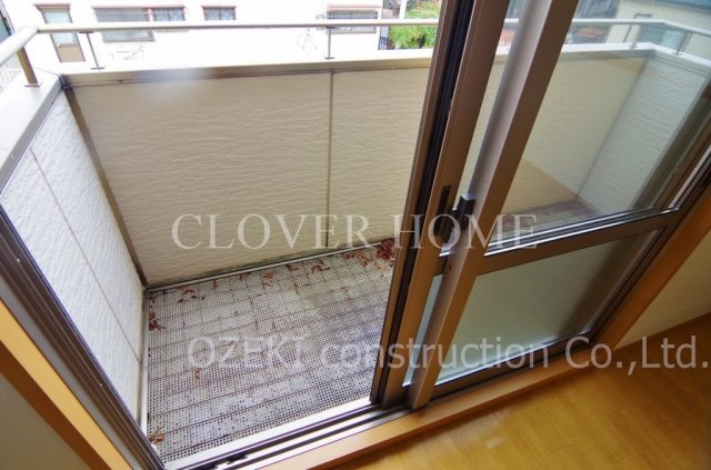 コンフォート東越谷のバルコニー|※写真は2階のもの