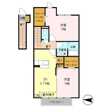 サウスベルの間取り