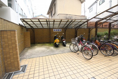 【その他共用部分】 | ＯＭレジデンス八戸ノ里 | ☆バイク置場☆