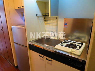 【キッチン】 | リップル布施イースト（布施賃貸） | コンパクトなキッチンで掃除もラクラク