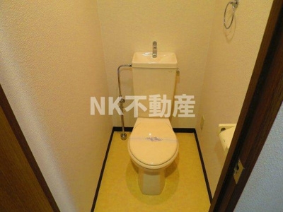 【トイレ】 | リップル布施イースト（布施賃貸） | 清潔感のあるトイレです