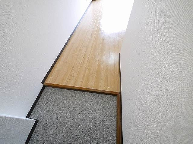 奈良アサカハイツの玄関|きれいな玄関です